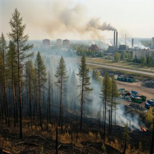 Экология Забайкалья: пожары, качество воздуха и раздельный сбор мусора