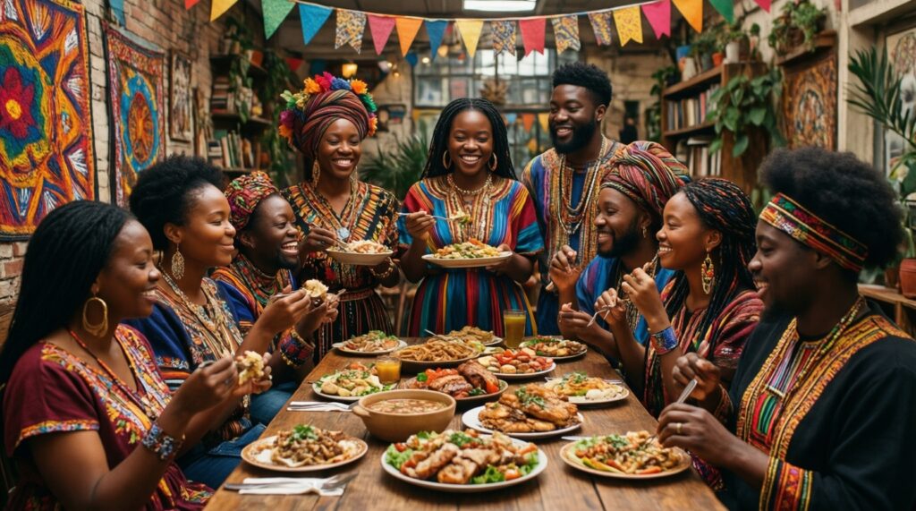 Национальные и этнокультурные традиции: люди, праздники, кухня и ремёсла - иллюстрация